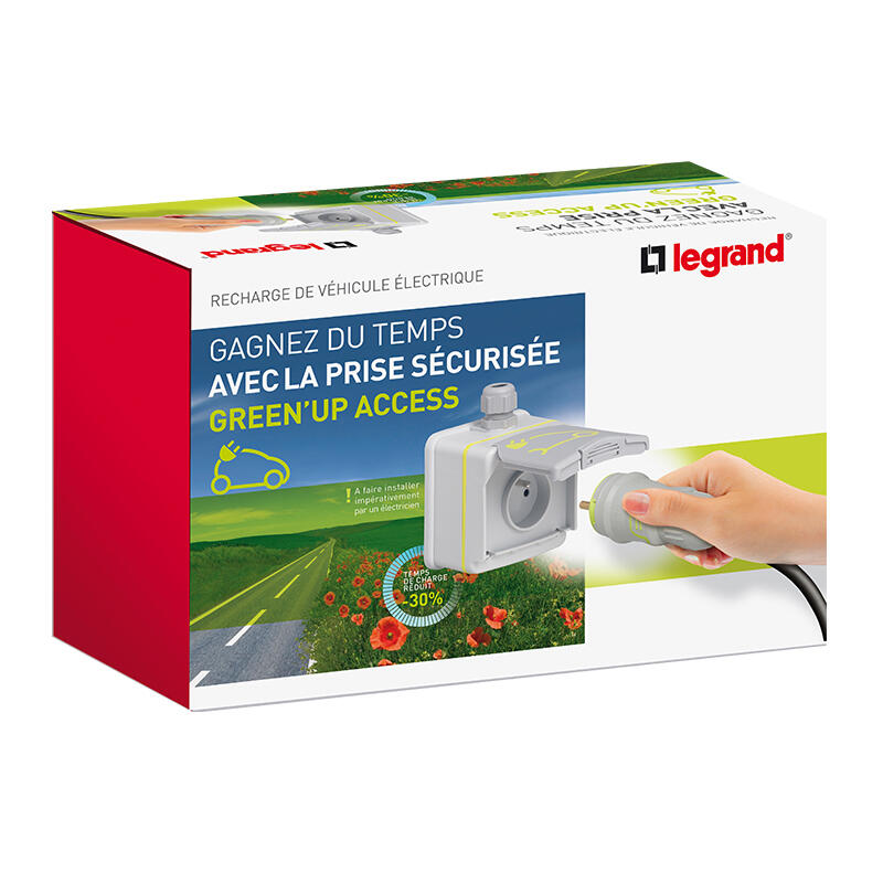 Prise connectée super SLIM - Zigbee 3.0 pilotable - DOMOCELEC