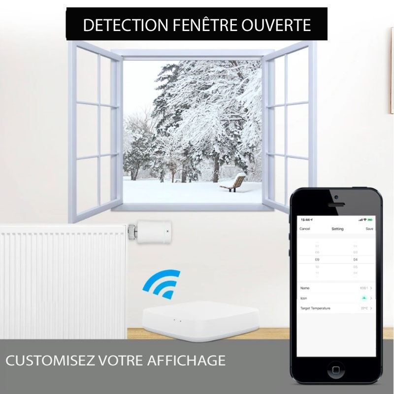 Box domotique Zigbee Tuya (Smart Life) avec port Ethernet - DOMOCELEC