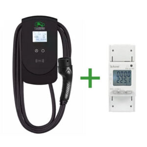 Wallbox SATURN - Ecran tactile - POWER BOOSTER - RFID - Câble type 2